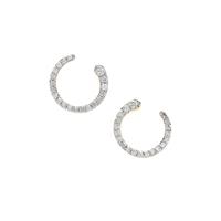 Argyle Diamonds Earrings in 9K Gold 1cts
