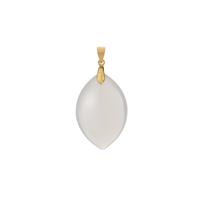 Branca Onyx Pendant in Gold Tone Sterling Silver 25.85cts
