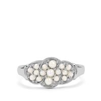 Indonesian Seed Pearl Ring in Sterling Silver