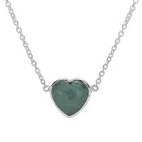Grandidierite Necklace in Sterling Silver 6.60cts