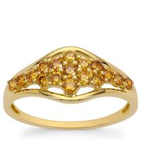 Imperial Diamonds Ring in 9K Gold 0.55ct