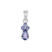 Tanzanite Pendant in Sterling Silver 1.05cts