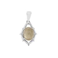 Menderes Diaspore Pendant in Sterling Silver 3.05cts