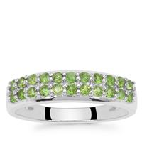 Chrome Diopside Ring in Sterling Silver 0.55ct