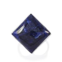 American Sodalite Ring in Sterling Silver 14.34cts