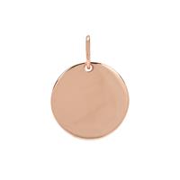 Pendant in Rose Gold Plated Sterling Silver