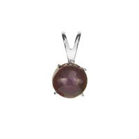 Bharat Star Ruby Pendant in Sterling Silver 1.69cts