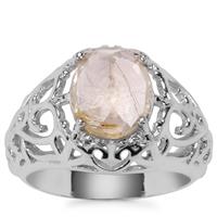 Bahia Rutilite Ring in Sterling Silver 3.12cts