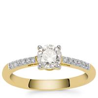 Diamond Ring in 18K Gold 0.79ct