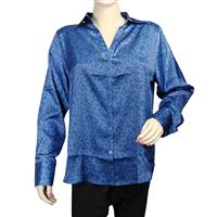 Destello Full Sleeve Shirt (Choice of 5 Sizes) (Navy Blue)