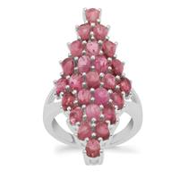 Balas Pink Tourmaline Ring in Sterling Silver 6.63cts