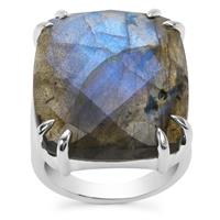 Labradorite Ring in Sterling Silver 28cts
