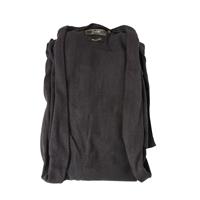 Daryl by Destello 100% Cotton Open Sleeveless Cardigan with Pocket Lottie Knitwear in Black Color (3 Size available)