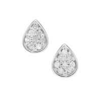 Diamonds Earrings in Sterling Silver 0.07ct