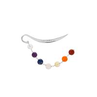 Gem Auras Chakra Collection Book Mark with 7 Gemstones AGTW 25.23cts