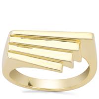 Ring in Gold Plated Sterling Silver.