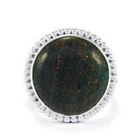 Andamooka Opal Ring in Sterling Silver 7.50cts