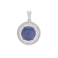 Purple Moonstone Pendant in Sterling Silver 6.45cts