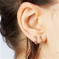 Kaleidoscope Gemstone Earrings in 9k Gold 0.25ct