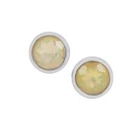 Ethiopian Opal Earrings in Sterling Silver 0.90cts