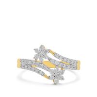 Canadian Diamond Ring in 9K Gold 0.51ct