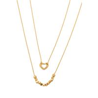 Graduate Necklace in Gold Plated Sterling Silver 4.15g