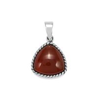 American Fire Opal Pendant in Sterling Silver 9.30cts