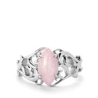 Nuristan Kunzite Ring in Sterling Silver 2.21cts