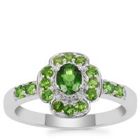 Chrome Diopside Ring in Sterling Silver 0.85cts