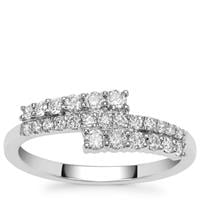 Diamonds Ring in Platinum 950 0.54ct