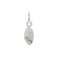 Howlite Pendant in Sterling Silver 2.30cts