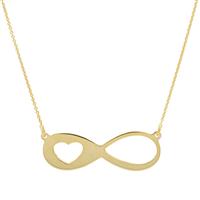 18" Midas Remembrance Infinity Necklace 1.47g