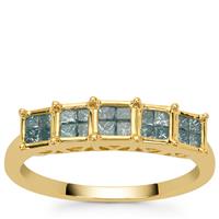 Blue Lagoon Diamonds Ring in 9K Gold 0.50ct