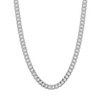 18" Sterling Silver Diamond Cut Grumetta Chain 2.83g