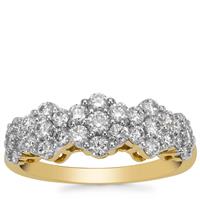 Diamond Ring in 18K Gold 1cts 