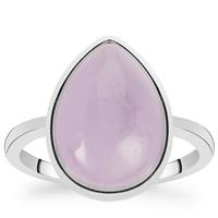 Lavender Jadeite Ring in Sterling Silver 6.50cts 