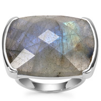 Labradorite Ring in Sterling Silver 24.48cts