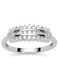 Diamonds Ring in Platinum 950 0.55ct
