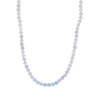 Aquamarine Necklace in Sterling Silver 107.10cts