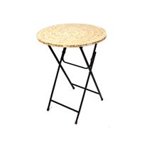 Gem Auras Mother Of Pearl Mosaic Tiled Bistro Table 