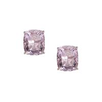 Purple Fluorite Earrings in Sterling Silver 13.72cts 