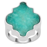 Amazonite Ring in Sterling Silver 13cts