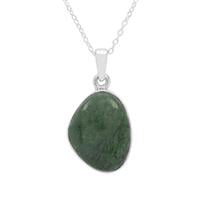 Maw Sit Sit Pendant Necklace in Sterling Silver 10.20cts