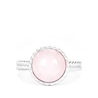 Galileia Morganite Ring in Sterling Silver 4.35cts