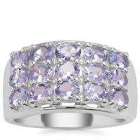 Tanzanite Ring in Sterling Silver 2.70cts