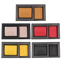 Destello Rolo Saffaron Textured Purse & Card Holder Gift Set (Choice of 5 Colors)