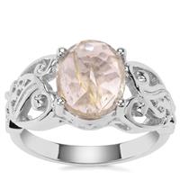 Bahia Rutilite Ring in Sterling Silver 3.12cts