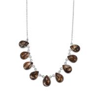 Wild Horse Jasper Necklace in Sterling Silver 47.13cts