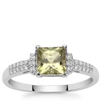 Csarite® Ring with Diamond in Platinum 950 1.20cts