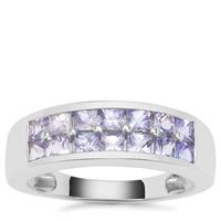 Tanzanite Ring in Sterling Silver 1.33cts